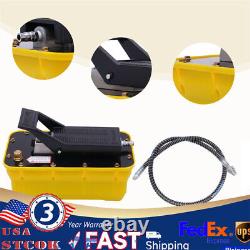 2.3L Hydraulic Air Foot Pedal Pump 10,000 PSI For Auto Body Frame Machines Press