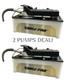 2 X Eagle Pro Air Hydraulic Foot Pumps 10,000 Psi Foot Pedal Frame Machine Press