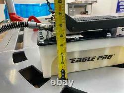 2 X Eagle Pro Air Hydraulic Foot Pumps 10,000 PSI Foot Pedal Frame Machine Press