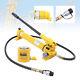 30 Ton Hydraulic Jack Air Pump Lift Portable Power Ram Repair Tool+hand Pump