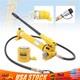 30 Ton Hydraulic Jack Air Pump Lift Portable Power Ram Repair Tool+hand Pump