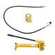 30 Ton Hydraulic Jack Air Pump Lift Portable Power Ram Repair Tool+hand Pump