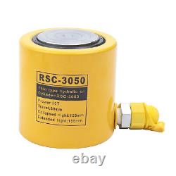30 Ton Hydraulic Jack Air Pump Lift Portable Power Ram Repair Tool+Hand Pump