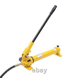 30 Ton Hydraulic Jack Air Pump Lift Portable Power Ram Repair Tool+Hand Pump