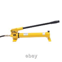 30 Ton Hydraulic Jack Air Pump Lift Portable Power Ram Repair Tool+Hand Pump