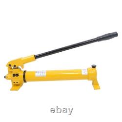 30 Ton Hydraulic Jack Air Pump Lift Portable Power Ram Repair Tool+Hand Pump