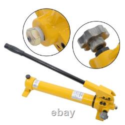 30 Ton Hydraulic Jack Air Pump Lift Portable Power Ram Repair Tool+Hand Pump