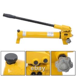 30 Ton Hydraulic Jack Air Pump Lift Portable Power Ram Repair Tool+Hand Pump