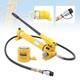 30 Ton Hydraulic Porta Power Jack Air Pump Lift Ram Body Frame Full Kit