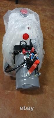 3 Quart Double Acting 12V Hydraulic Pump for Dump Trailers (DC33)-Discounted