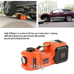 3 in 1 Electric Air Pump Impact Jack 12V Hydraulic Floor Wrench & Air compressor