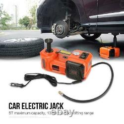 3 in 1 Electric Air Pump Impact Jack 12V Hydraulic Floor Wrench & Air compressor