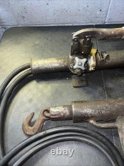 4 Ton Hein Werner Air Hydraulic Push Pump Ram