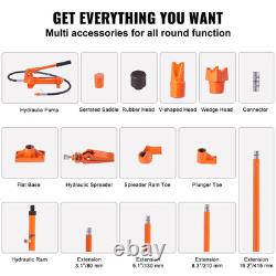 4 Ton Hydraulic Jack Air Pump Lift Ram Body Frame Porta Power Repair Kits