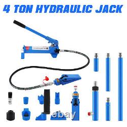 4 Ton Porta Power Hydraulic Jack Air Pump Lift Ram Body Frame Repair Kits