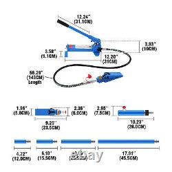 4 Ton Porta Power Hydraulic Jack Air Pump Lift Ram Body Frame Repair Kits