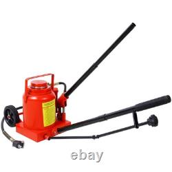 50 Ton(1000,000LBS) Air Hydraulic Bottle Jack with Pneumatic & Manual Hand Pump