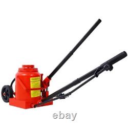 50 Ton(1000,000LBS) Air Hydraulic Bottle Jack with Pneumatic & Manual Hand Pump