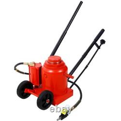 50 Ton(1000,000LBS) Air Hydraulic Bottle Jack with Pneumatic & Manual Hand Pump