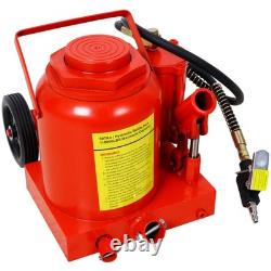 50 Ton(1000,000LBS) Air Hydraulic Bottle Jack with Pneumatic & Manual Hand Pump