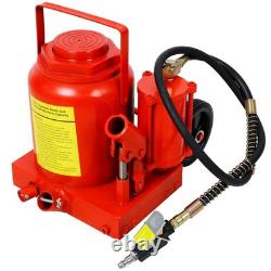 50 Ton(1000,000LBS) Air Hydraulic Bottle Jack with Pneumatic & Manual Hand Pump