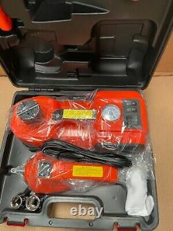 5T 12V 3-in-1 Car Electric Hydraulic Floor Jack Lift With Impact Wrench Air Pump