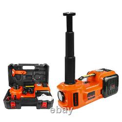 5Ton 3in1 Electric Hydraulic Floor Jack Air Pump 12V DC 5.0T(11023lb) Wrench Set