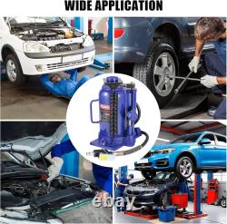 5/12/20/22/32T Hydraulic Pneumatic Bottle Jack Air Repair With Manual Hand Pump