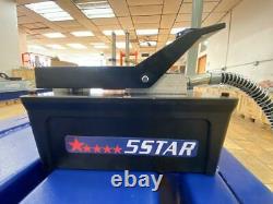 5 Star Air Foot Pedal Hydraulic Pump Frame Machines Shop Presse Hose Coupler