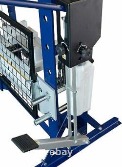 60,000 lb Pneumatic Air Hydraulic Garage/Shop Floor Press with Foot Pump Pedal