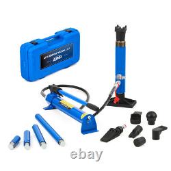 6/12/20 Ton Porta Power Hydraulic Jack Air Pump Lift Ram for Auto Body Repairs