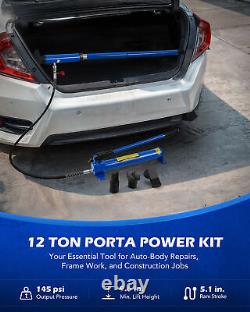 6/12/20 Ton Porta Power Hydraulic Jack Body Frame Repair Kit Air Pump Lift Ram