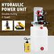 6 Quart Double Acting Hydraulic Pump Dump Trailer Control Kit Car Power Unit 12v