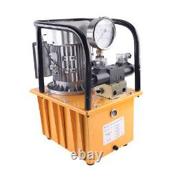 70MPA Air Hydraulic Double Acting Solenoid Pump Single-phase Motor 750w 10000PSI