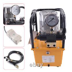 750W 7L Double Acting Electric Hydraulic Pump Power Pack 10000 PSI Capacity