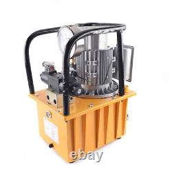 750W 7L Double Acting Electric Hydraulic Pump Power Pack 10000 PSI Capacity