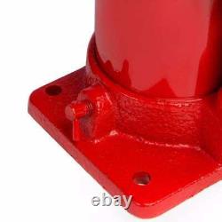 8 Ton Double Pump Engine Hoist Lifter Long Air Hydraulic Ram Jack 16000lbs