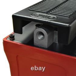 AF1 10000 PSI Air Hydraulic Foot Pedal Pump with Hose & Coupler for Press