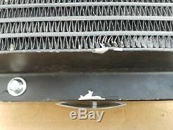 AKG universal forced air Oil Cooler with Hydraulic fan Motor 4-50 GPM HR45-0372