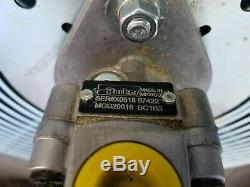 AKG universal forced air Oil Cooler with Hydraulic fan Motor 4-50 GPM HR45-0372