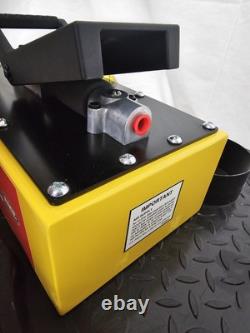 AME 15920 5 QUART AIR/HYDRAULIC FOOT PUMP WITH STEEL RESERVOIR With HOSE FREE-S/H