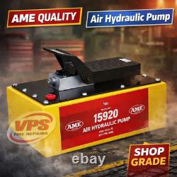 AME 15920 5-Quart Air Hydraulic Pump Steel Reservoir, 10,000 PSI
