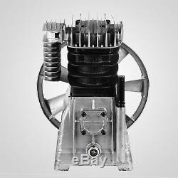 Air Compressor Pump 3HP Aluminum 1300/min 160PSI Single Stage 2 Cylinder 12CFM