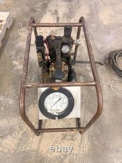 Air Driven Hydraulic Torque Wrench Pump Unit 10,000 PSI with Pendant Siemens