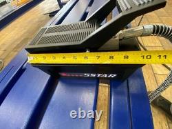 Air Foot Pedal Hydraulic Pump Auto Body Frame Machines Shop Presse Hose Coupler