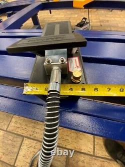 Air Foot Pedal Hydraulic Pump Auto Body Frame Machines Shop Presse Hose Coupler