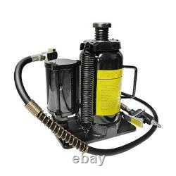 Air Hydraulic Bottle Jack 20 Ton/40000 LBS Bottle Jack Air Pump for Pickup Truck
