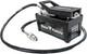 Air Hydraulic Foot Pump 10000 Psi 1.7l Reservoir Npt 3/8 2x6.5ft Pipe, Black