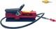 Air Hydraulic Foot Pump 1.7l 10000psi Oil Outlet Withline Lubricator, Red