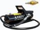 Air Hydraulic Foot Pump 1.7l Tank Npt 3/8 1/4 Air Line Lubricator 10000psi, Black